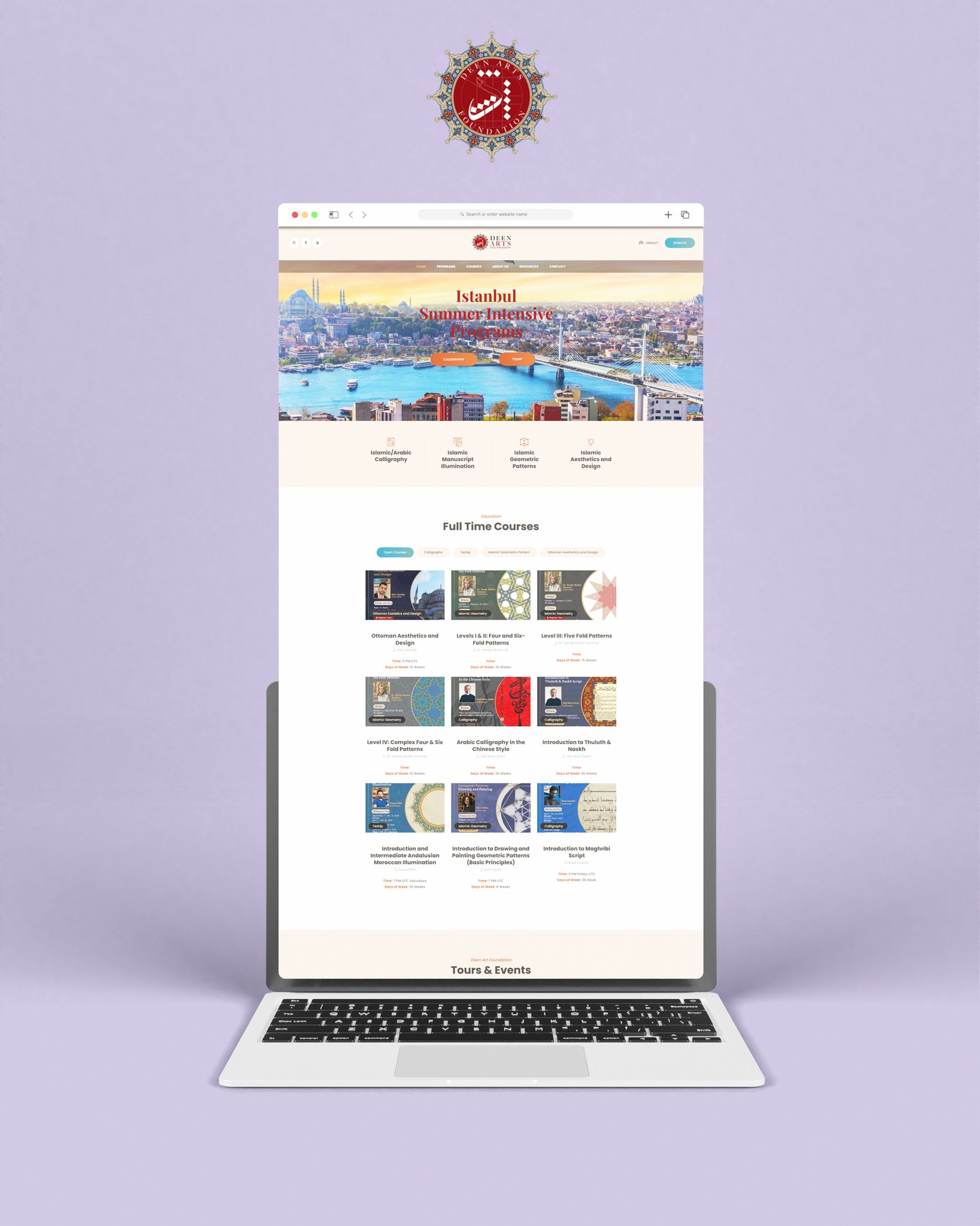 Deen Arts Foundation <em>Dijital Dönüşüm ve<br>Pazarlama Projesi</em> 1 Deen Arts Foundation Digibus