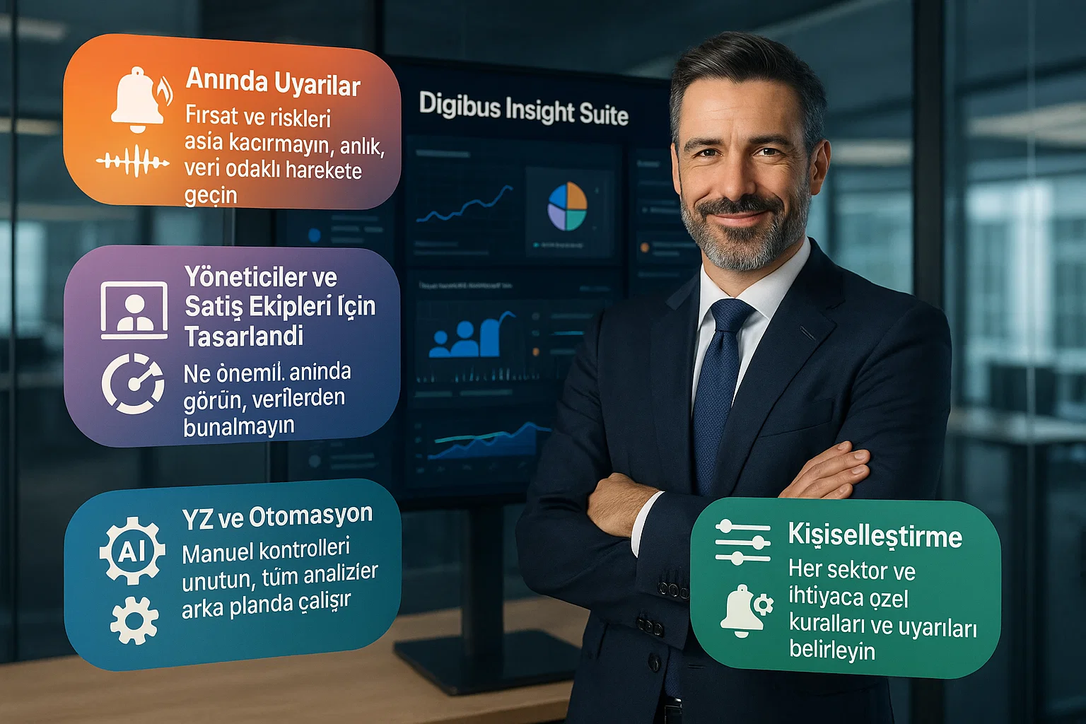 Digibus Insight Suite: Yöneticiler İçin Akıllı Asistan 1 Digibus Insights Banner2