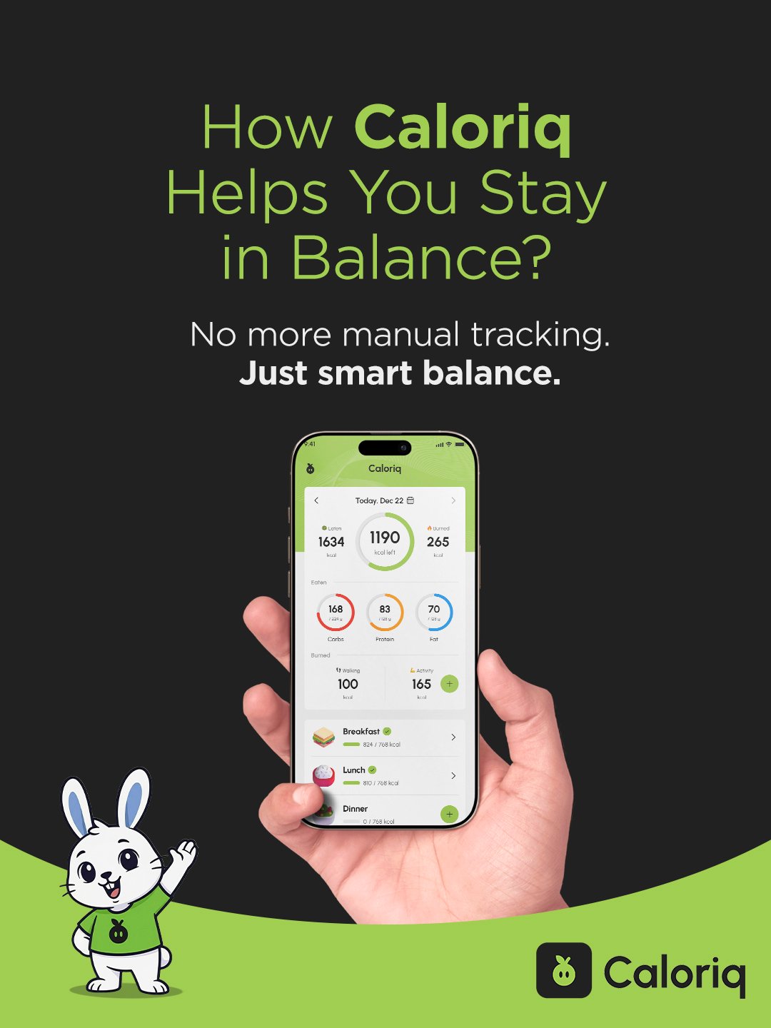 Caloriq Mobil Uygulamasının <br> <em>Sosyal Medya Yolculuğu</em> 2 GunlukKaloriDengesi